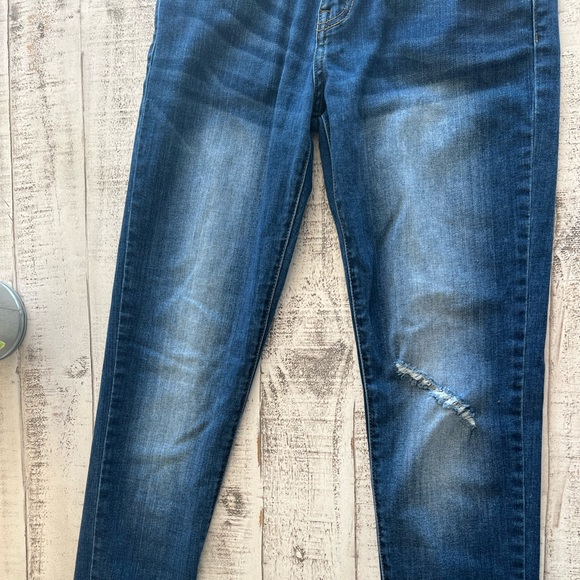 KanCan Dark Wash Mid Rise Skinny Jeans - Picture 9 of 9